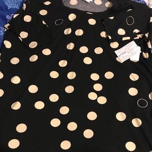 SOLD LuLaRoe Polka Dot Large Irma BNWT